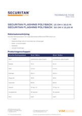Securitan flashing polyback - TF
